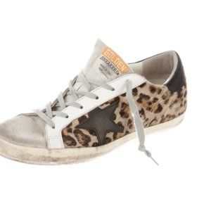 Authentic Golden Goose Superstar Ponyhair Sneakers